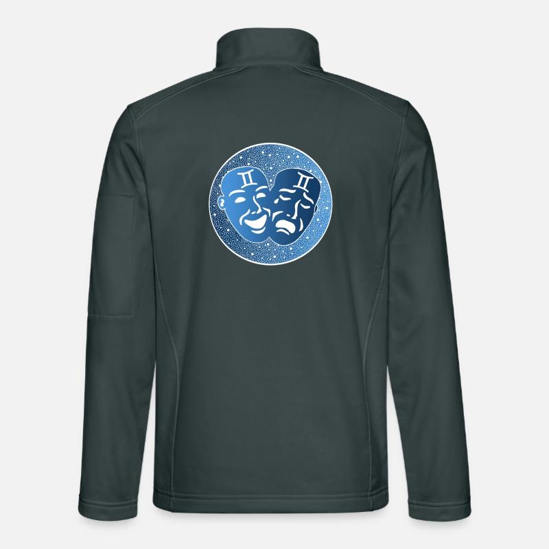 Gemini star sign Unisex Softshell Jacket