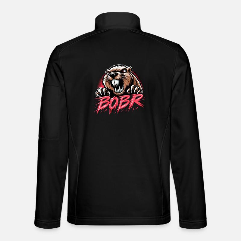 Bobr Beaver Pologne Cadeau Veste en tissu softshell Unisexe