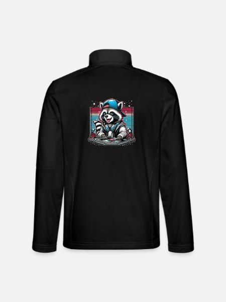 Wachbär DJ DJane Gift - Unisex Softshell Jacket - black