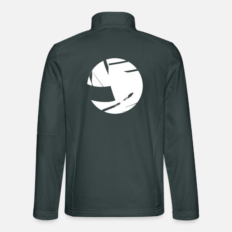 Volleyball Comic Look Veste en tissu softshell Unisexe
