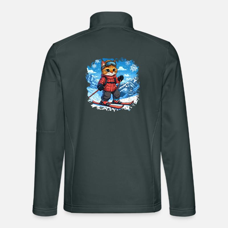 Chats de ski Veste en tissu softshell Unisexe