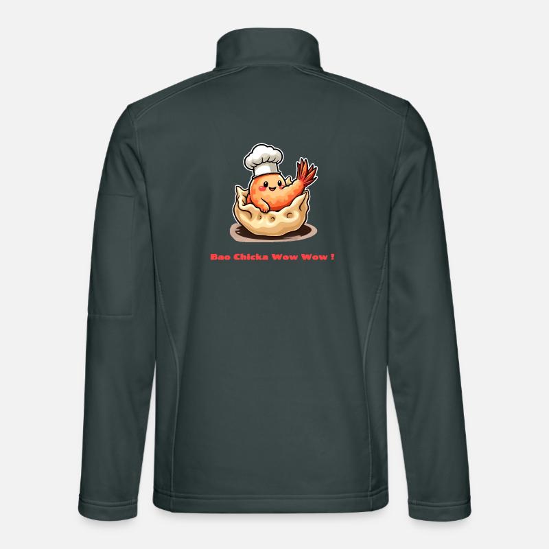 Dumpling aux crevettes – Bao Chicka Wow Wow ! Veste en tissu softshell Unisexe