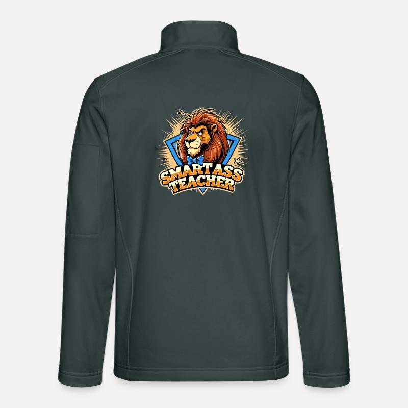 Know-it-All Clever Teacher Leo Funny Gift Unisex Softshell Jacket