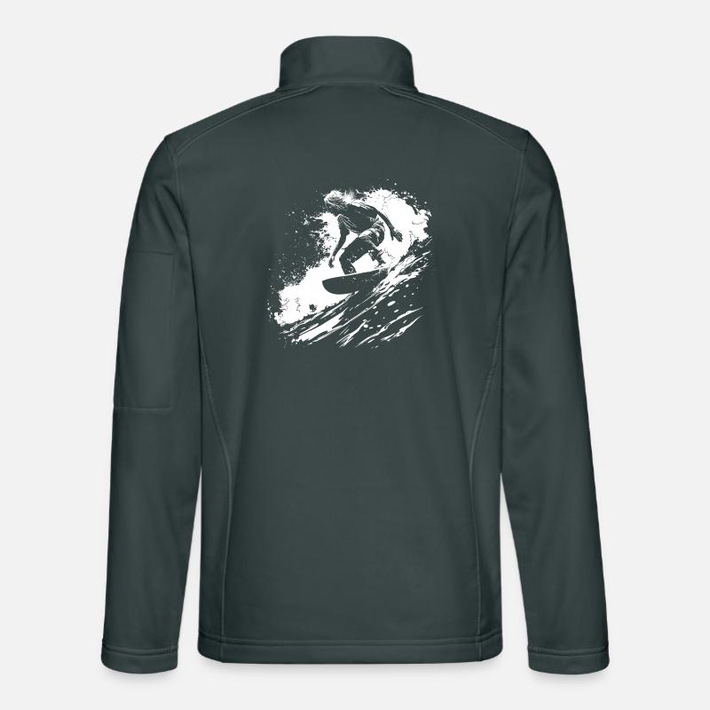 Surf Veste en tissu softshell Unisexe