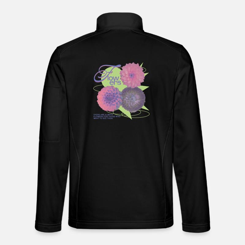 Floral Vision Statement Unisex Softshell Jacket