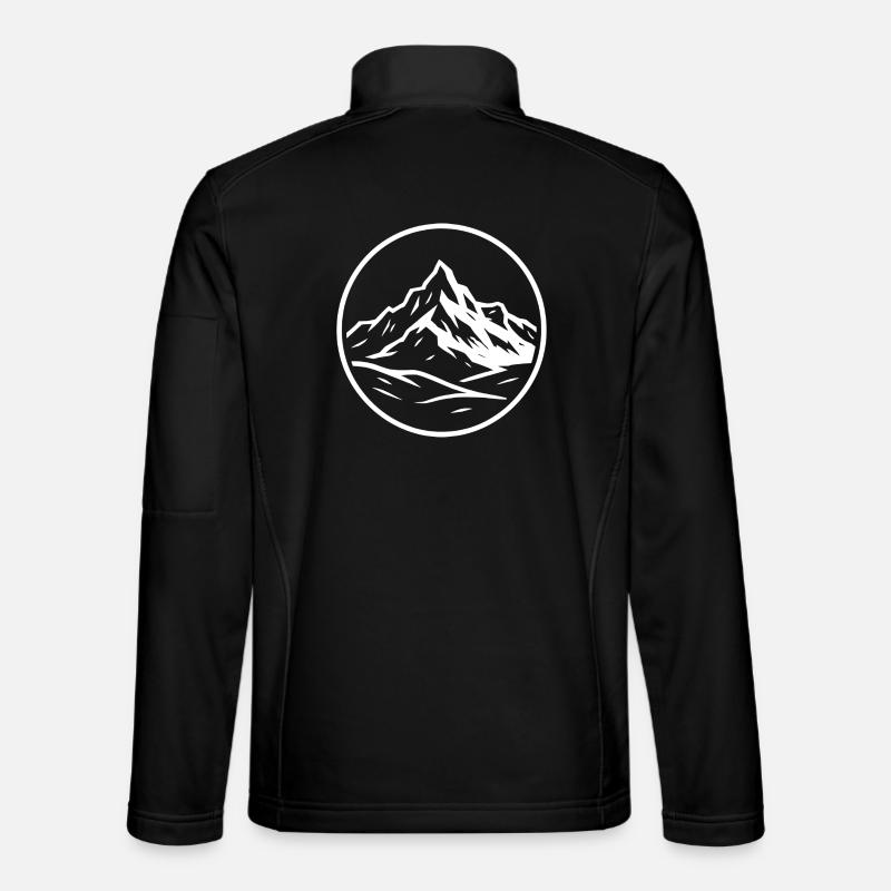 Gran Paradiso - Unisex Softshelljacke - Schwarz
