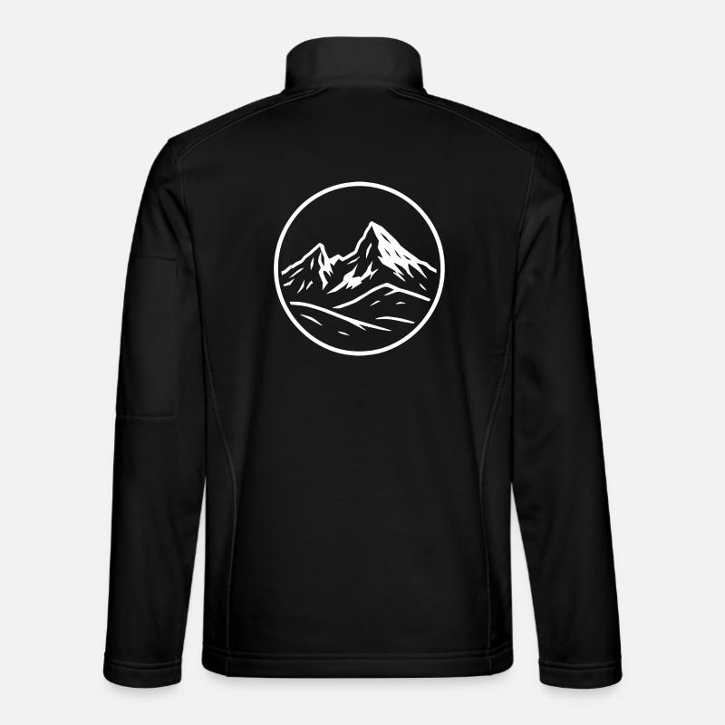 Watzmann - Unisex Softshelljacke - Schwarz