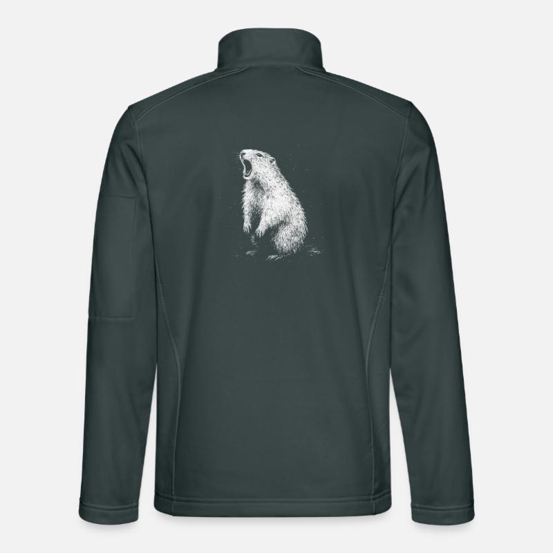 Murmeltier Unisex Softshelljacke