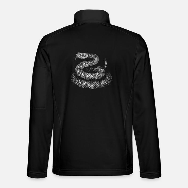 Snake - Unisex Softshell Jacket - black