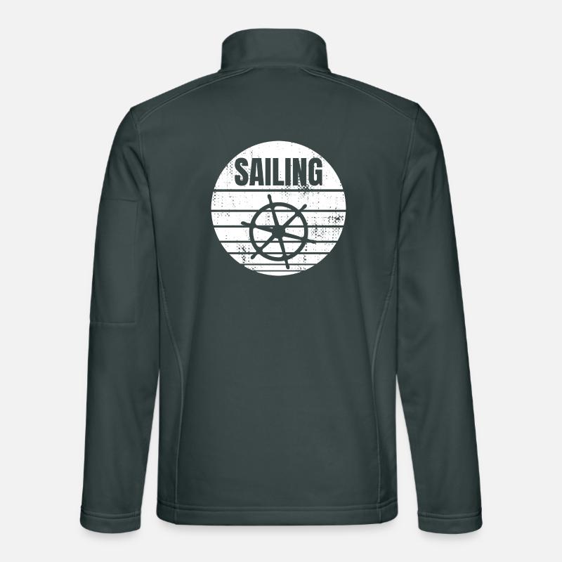 Steering wheel for sailors Unisex Softshell Jacket