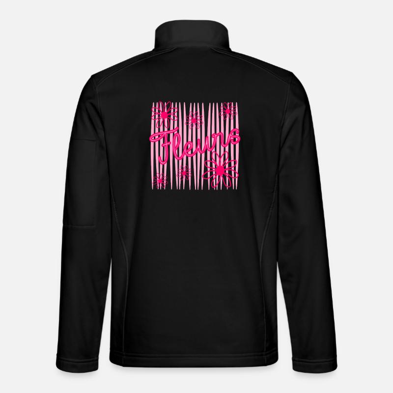 Blumen Unisex Softshelljacke
