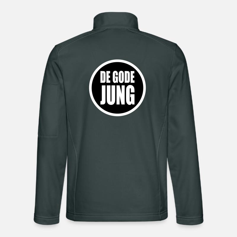 guter Junge - de gode jung Plattdeutsch Unisex Softshelljacke