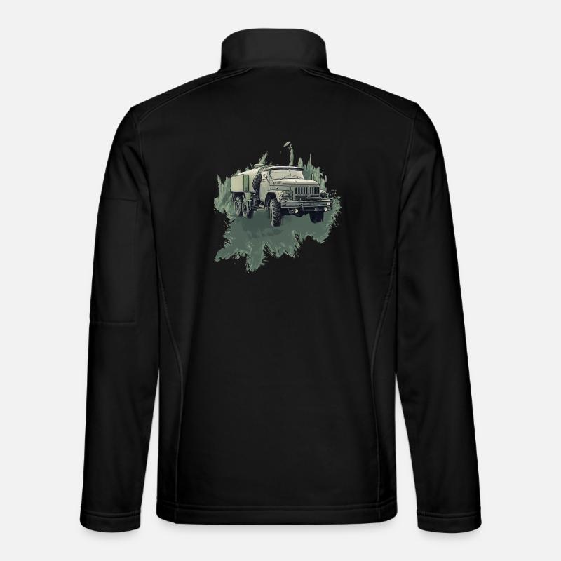 Legendärer Allrad-Klassiker - Unisex Softshelljacke - Schwarz