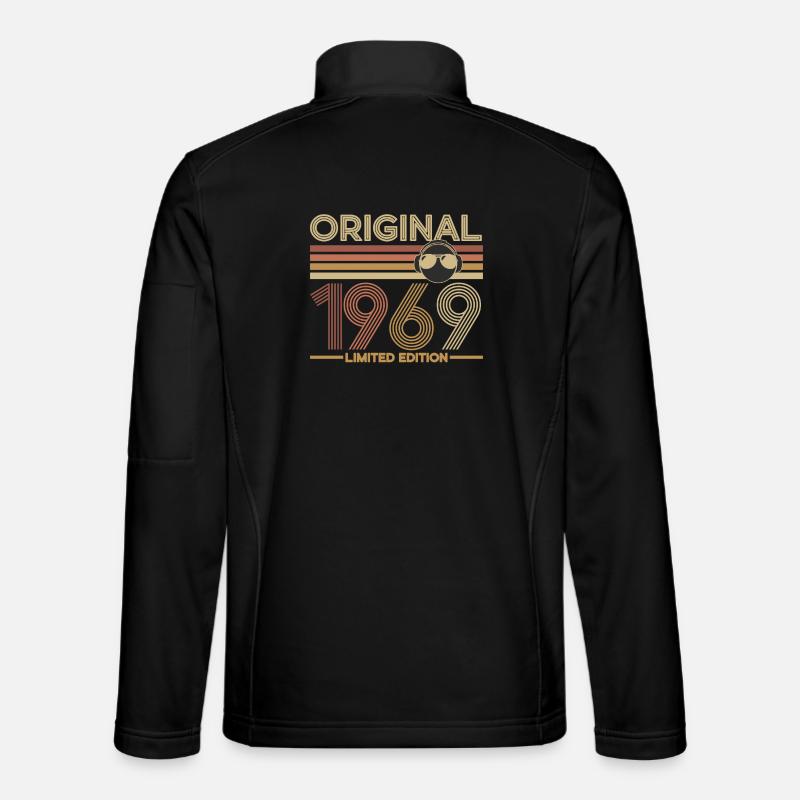Original 1969 Édition Limitée - Veste en tissu softshell Unisexe - noir