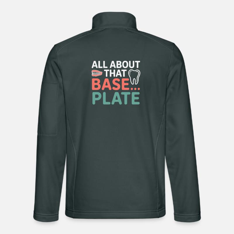 Technicien de laboratoire dentaire Tout sur cette plaque de base Veste en tissu softshell Unisexe