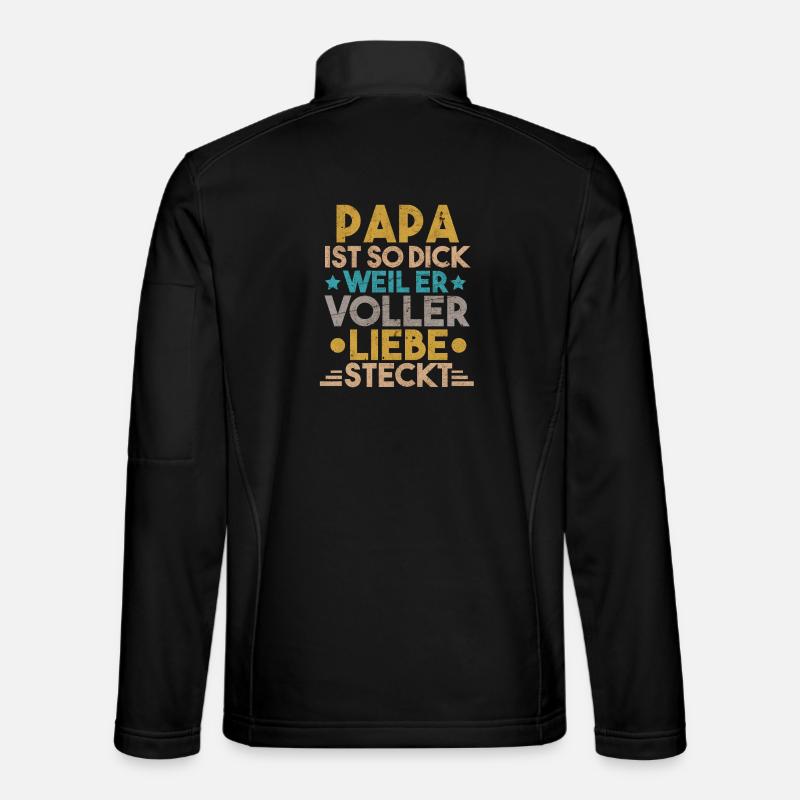 Papa Unisex Softshelljacke