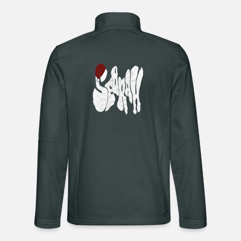 Savage "SEBRAH" Graffiti Font Marble Unisex Softshell Jacket