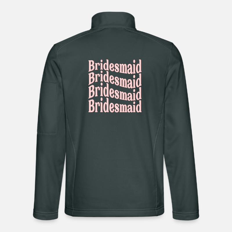 BRIDESMAID WEDDING WAVE Unisex Softshell Jacket