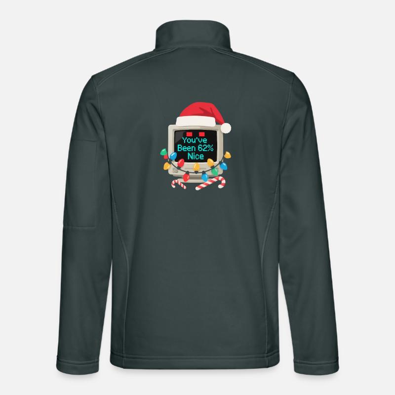Computer Christmas AI Sarcastic Tech Gift Unisex Softshell Jacket