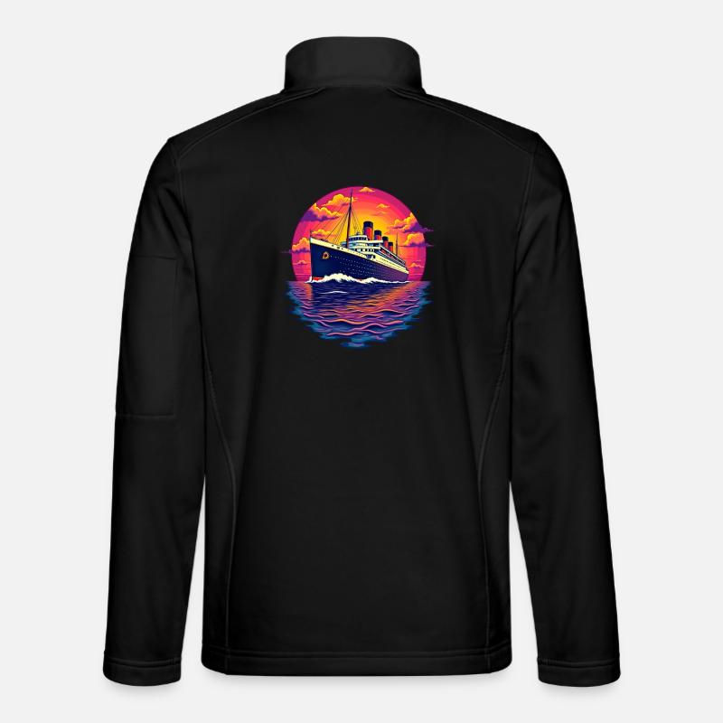Cruise ship cruise - Unisex Softshell Jacket - black