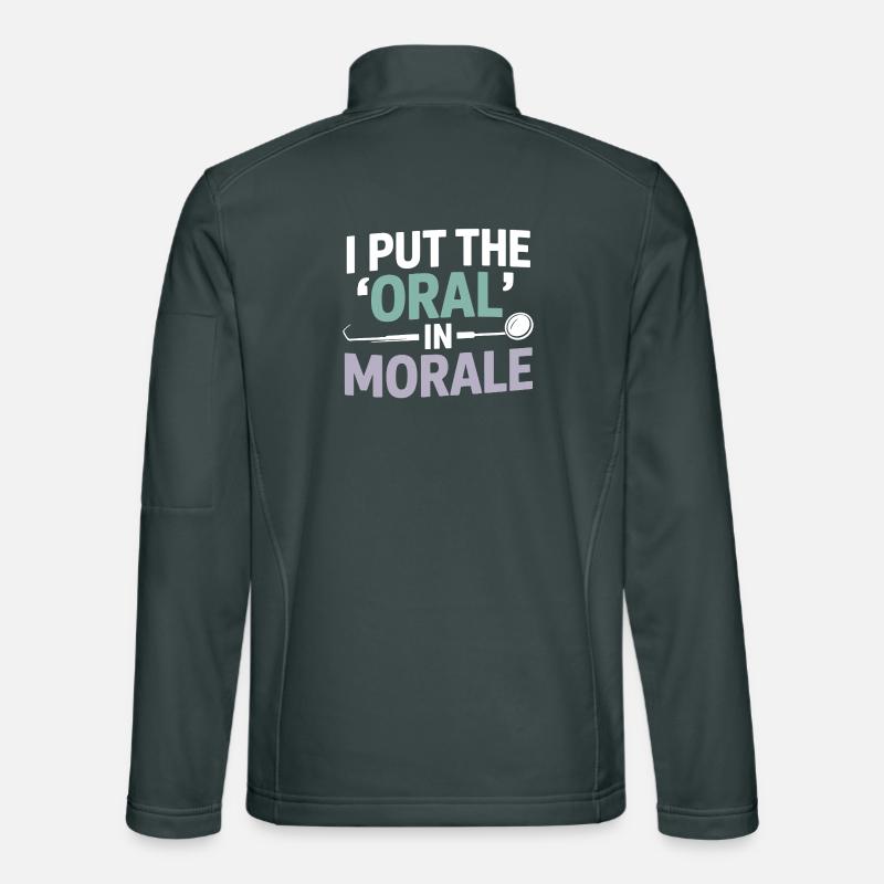 Conception de la pratique clinique d’un dentiste Veste en tissu softshell Unisexe