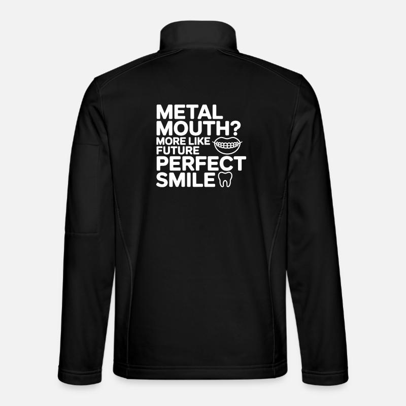 Metal Mouth Perfect Smile Journey - Unisex Softshell Jacket - black