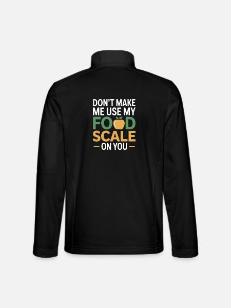 Professional Nutritionist Precision Measurement - Unisex Softshell Jacket - black