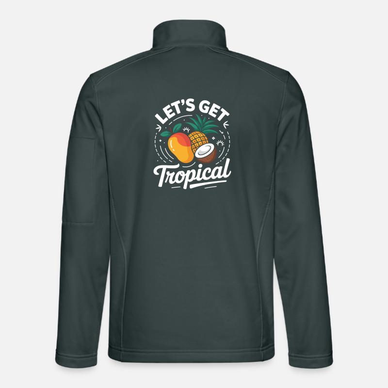 Let´s Get Tropical  Unisex Softshelljacke