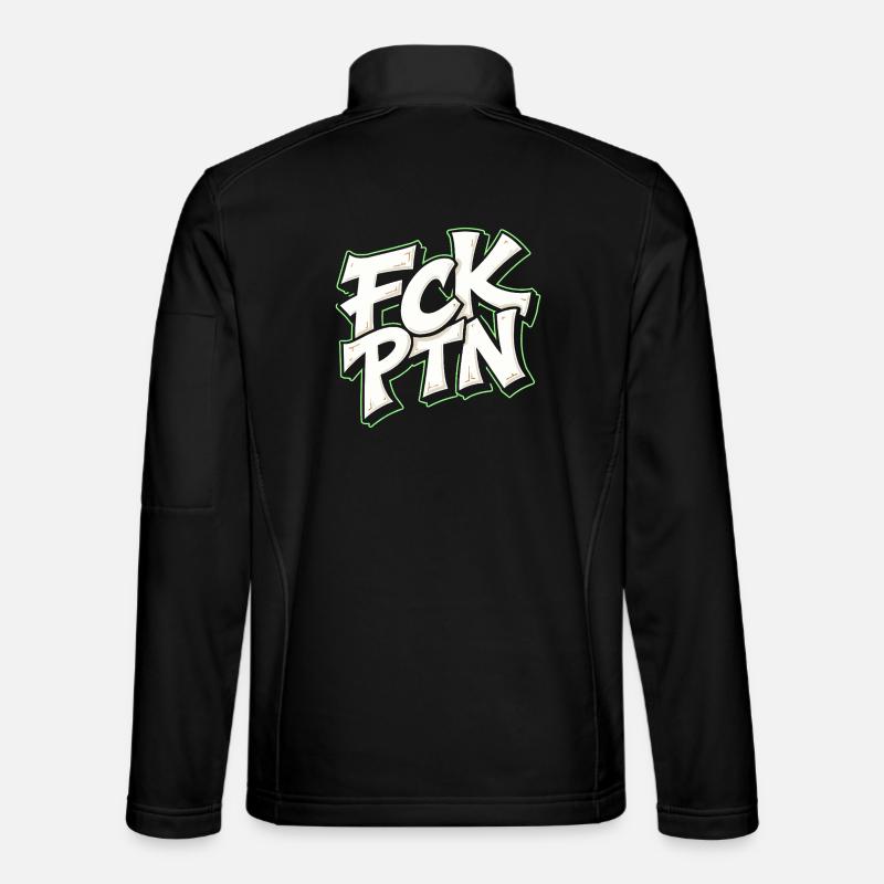 FCK PTN Anti Putin Statement Unisex Softshelljacke