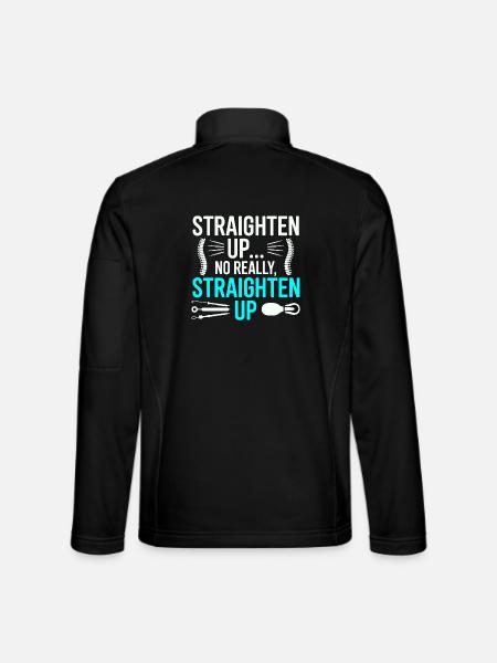Licensed DC Musculoskeletal Structural Health  - Unisex Softshell Jacket - black
