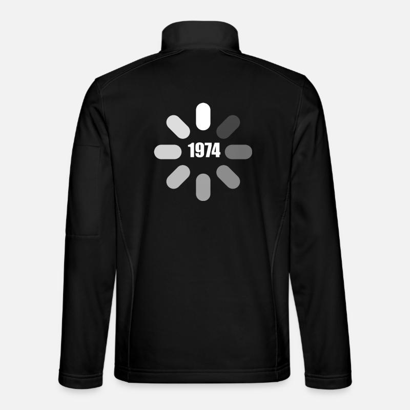 1974 Birthday 1974 Birthday Ideas - Unisex Softshell Jacket - black