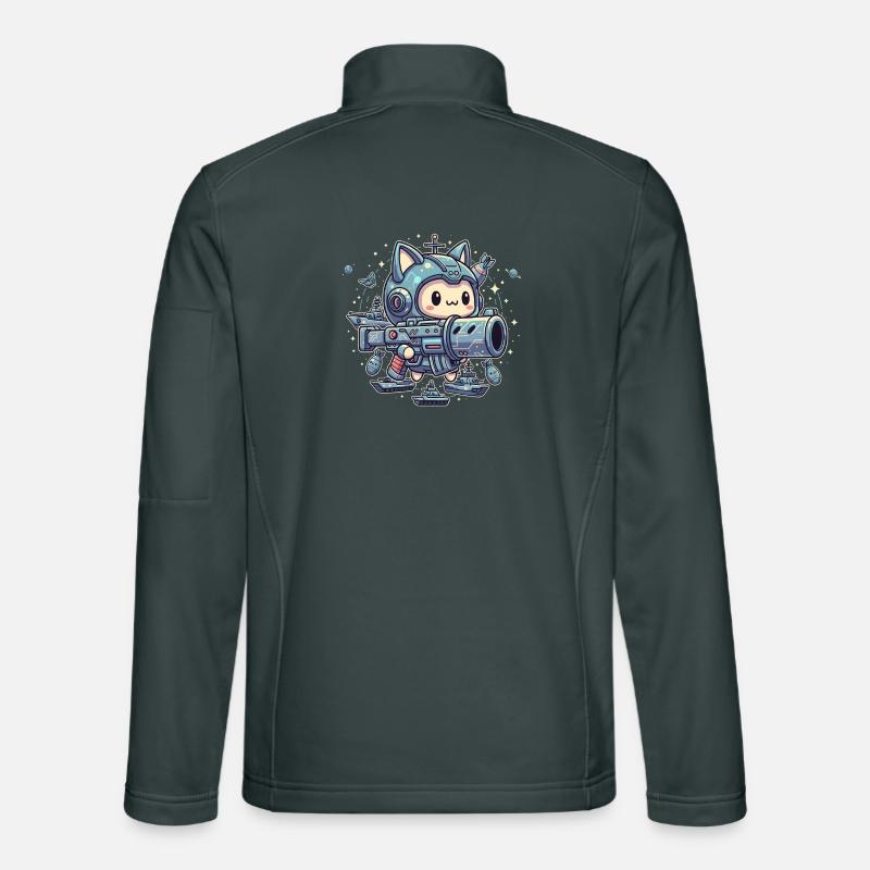 Space Cutie Warrior Unisex Softshell Jacket