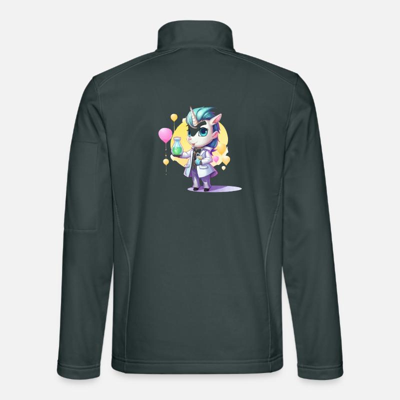 Unicorn Science Lab Unisex Softshell Jacket