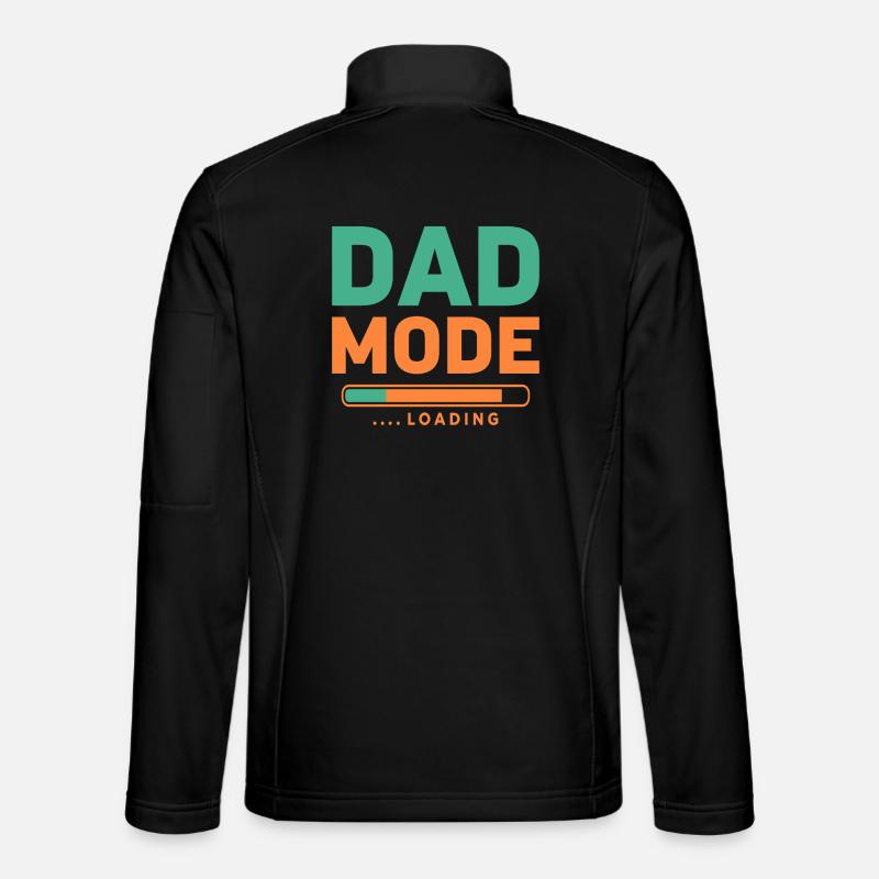 Dad Mode Loading for Proud Fathers-to-be Unisex Softshell Jacket