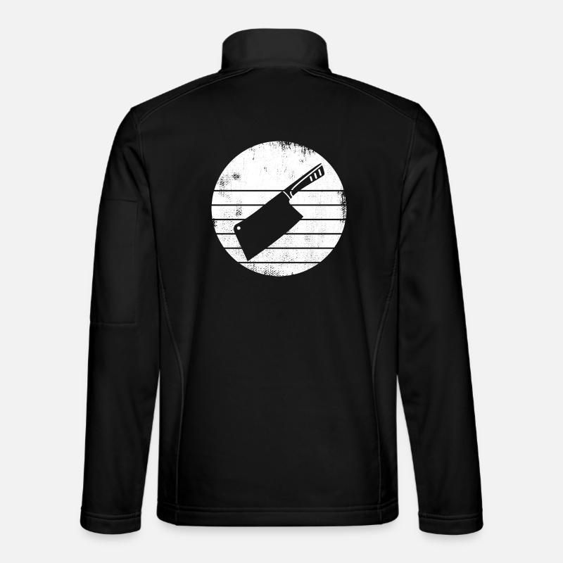 Hackmesser - Unisex Softshelljacke - Schwarz
