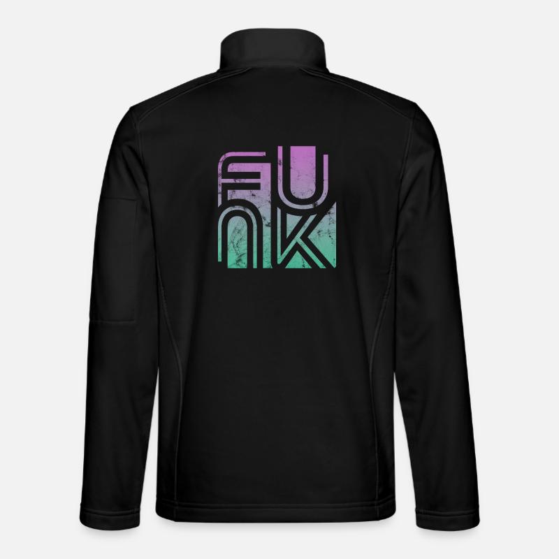 Funk Vintage Unisex Softshelljacke