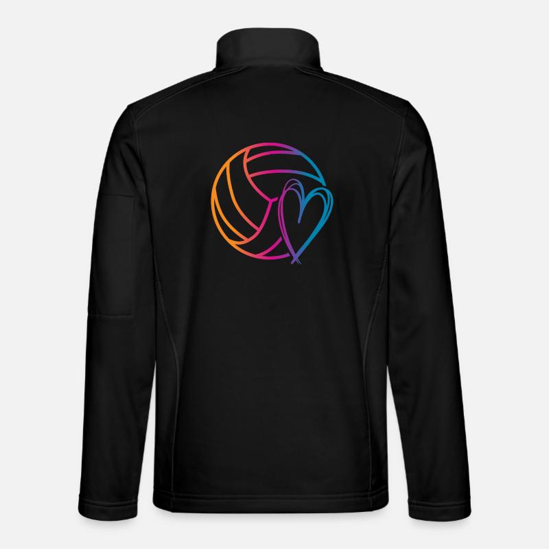 Ballon de volley-ball Veste en tissu softshell Unisexe