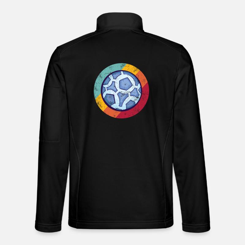 Handball Retro - Unisex Softshelljacke - Schwarz