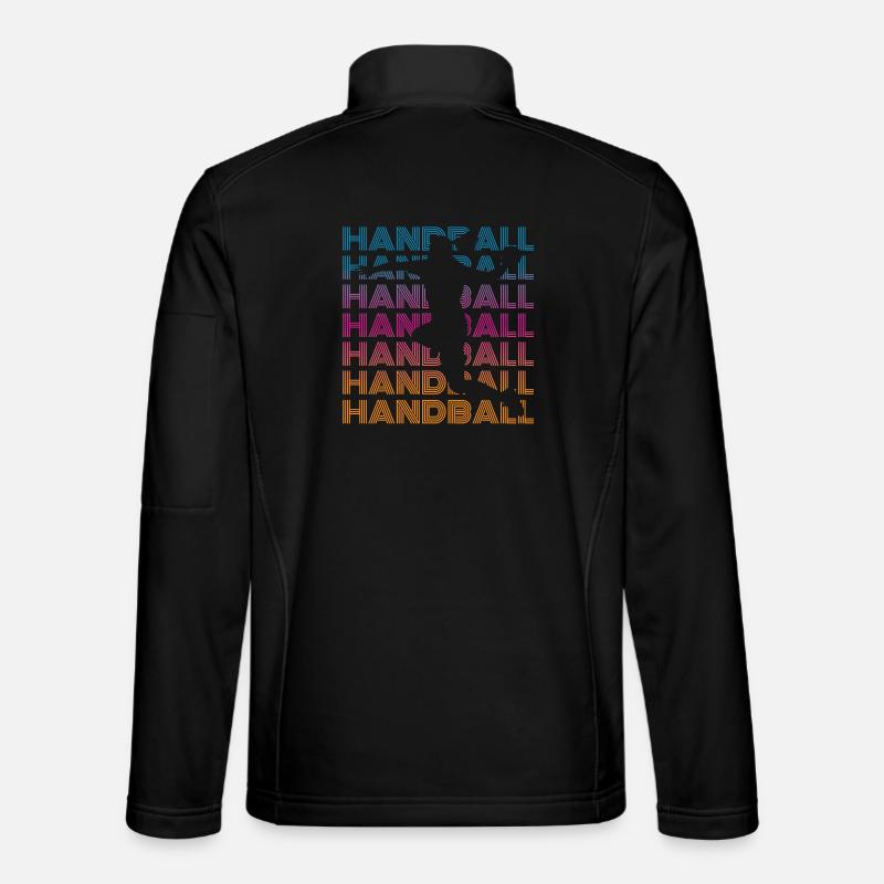 Handball Spielerin - Unisex Softshelljacke - Schwarz