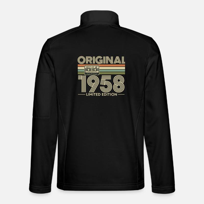 Original 1958 Edition Retro - Unisex Softshell Jacket - black
