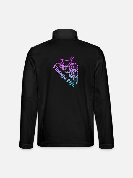 Millésime 1976 - Veste en tissu softshell Unisexe - noir
