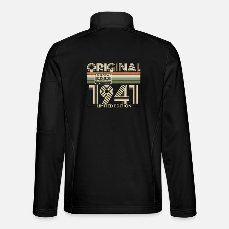 Original 1941 Édition Limitée - Veste en tissu softshell Unisexe - noir