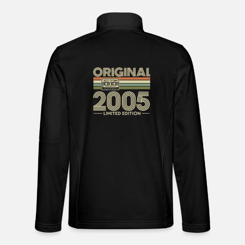 Original 2005 Limited Edition Retro - Unisex Softshelljacke - Schwarz