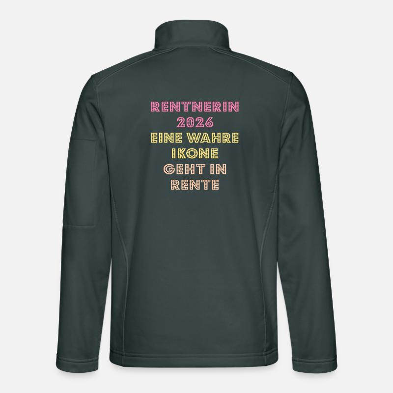 Pensionnaire d’adieu 2026 Veste en tissu softshell Unisexe