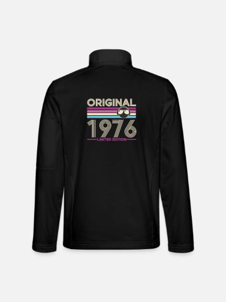 Original 1976 Edition Limitée - Veste en tissu softshell Unisexe - noir