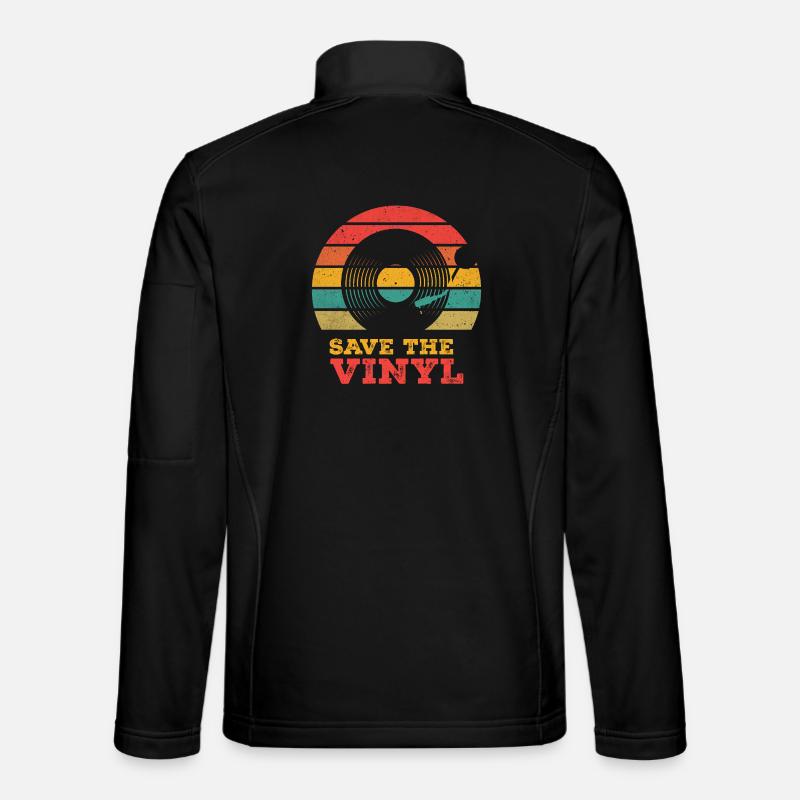 Enregistrez le vinyle Veste en tissu softshell Unisexe