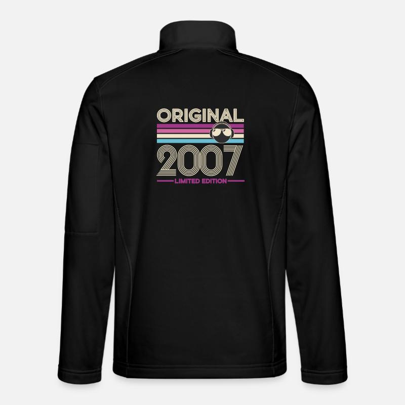 Original 2007 Limited Edition Retro - Unisex Softshelljacke - Schwarz