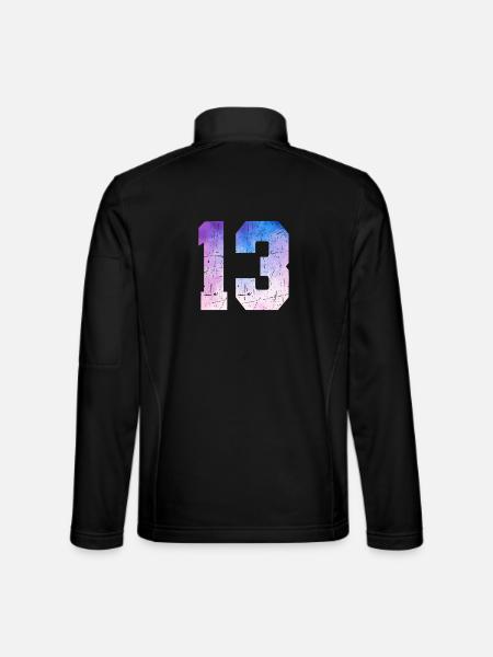 Issue 13 – 13th Anniversary Gift - Unisex Softshell Jacket - black