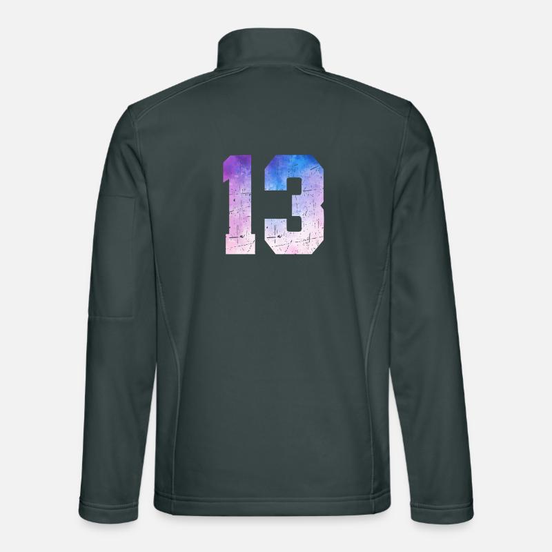Ausgabe 13 – 13. Jubiläumsgeschenk Unisex Softshelljacke