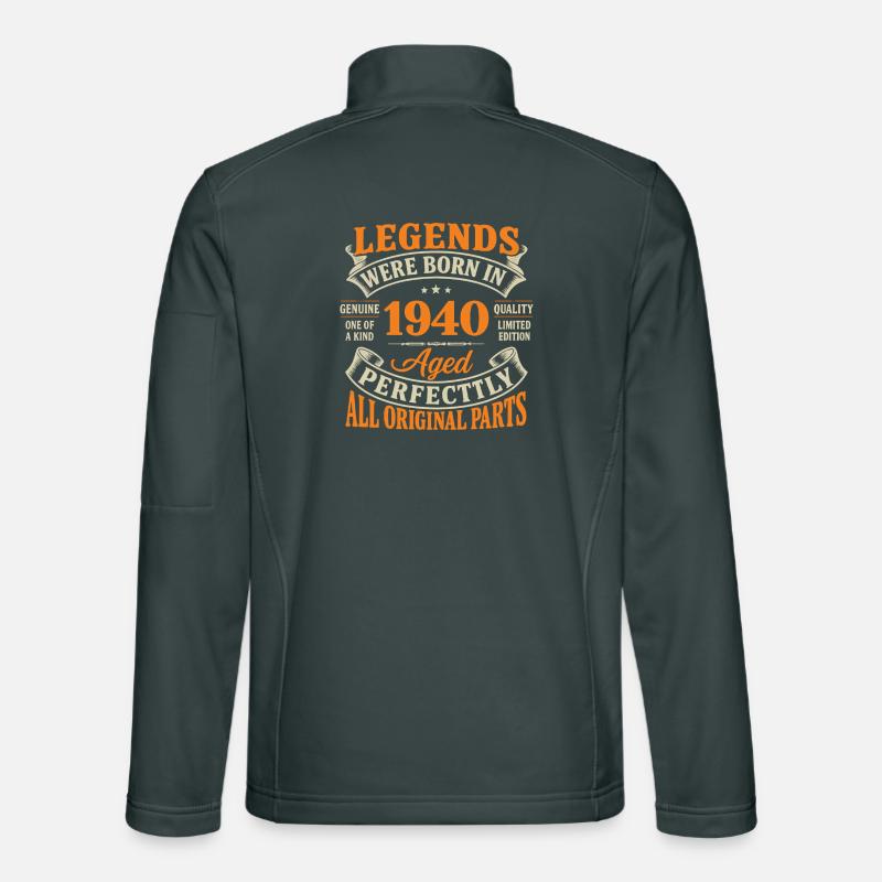 Legends 1940 Aged Perfect Unisex Softshell Jacket